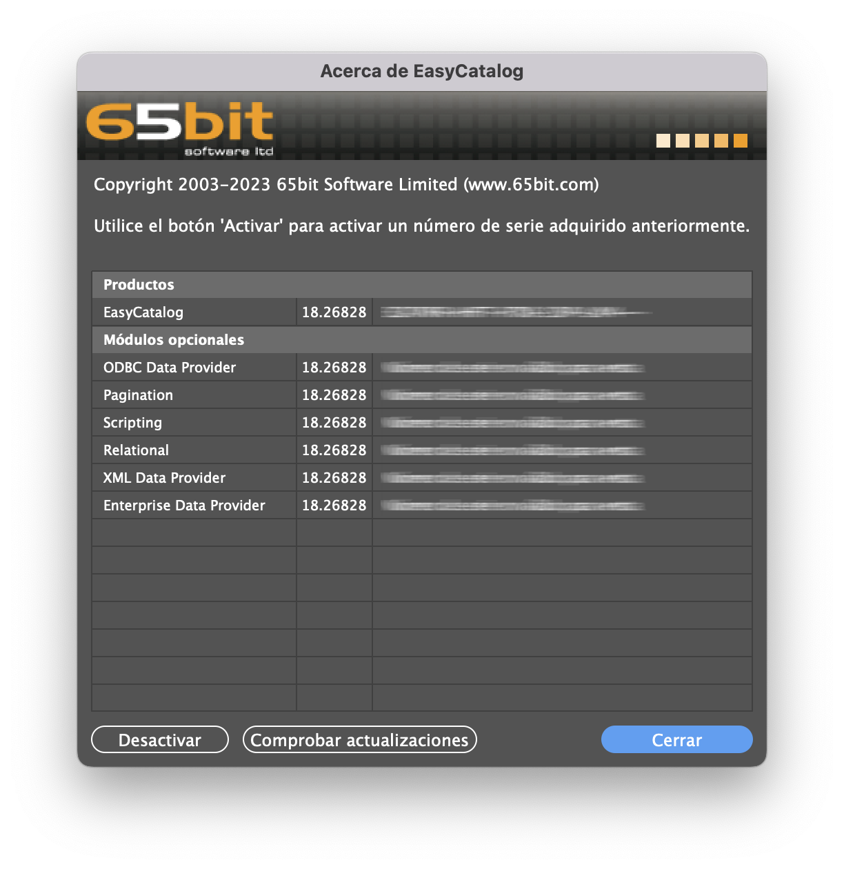 Acerca de EasyCatalog